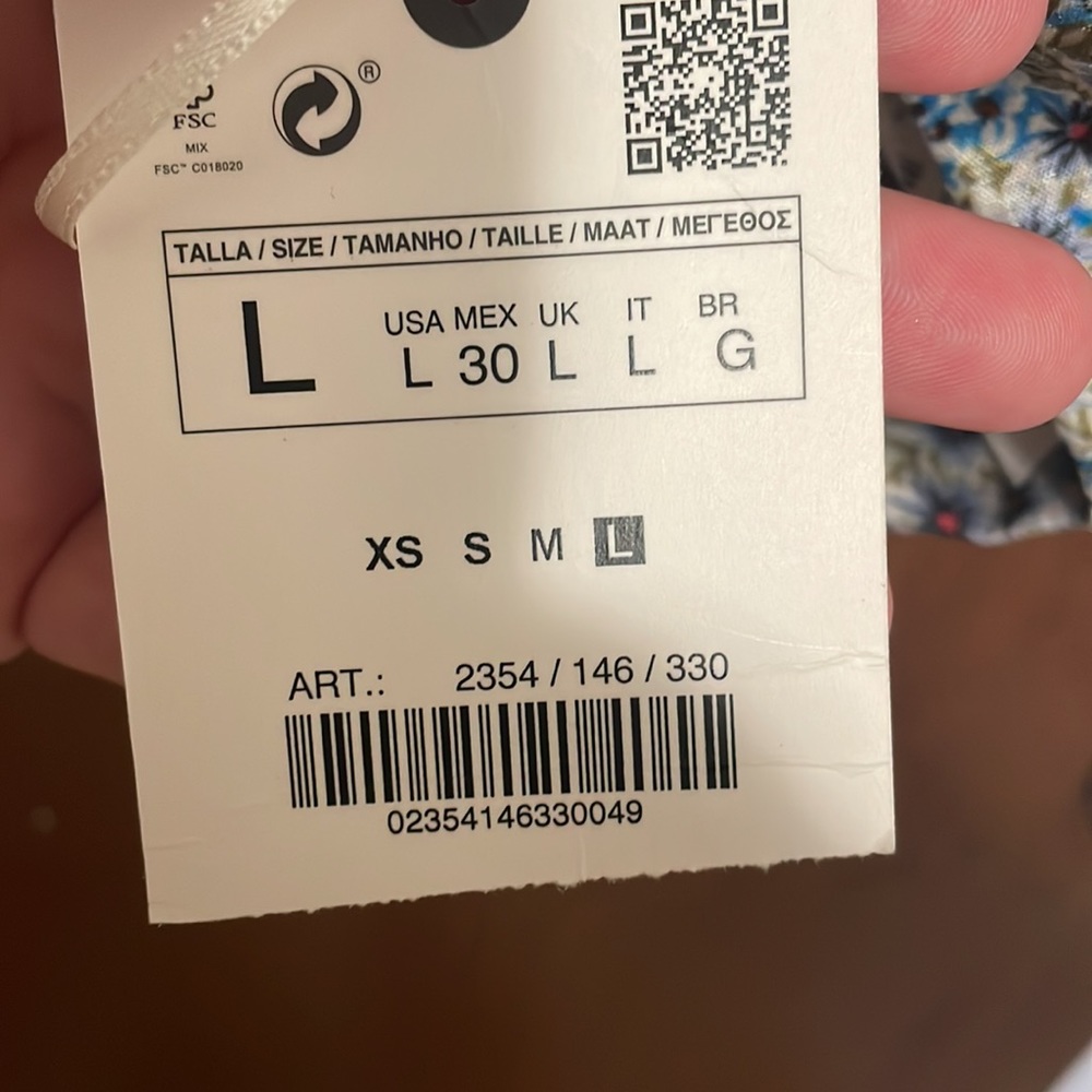 NWT Zara Floral Bra Top - Picture 5 of 8